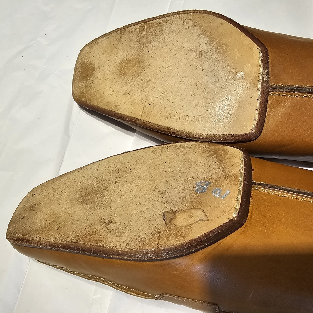Women's Rangoni Firenze Made In Italy Leather Loafers Size 7.5 - Picture 10 of 11